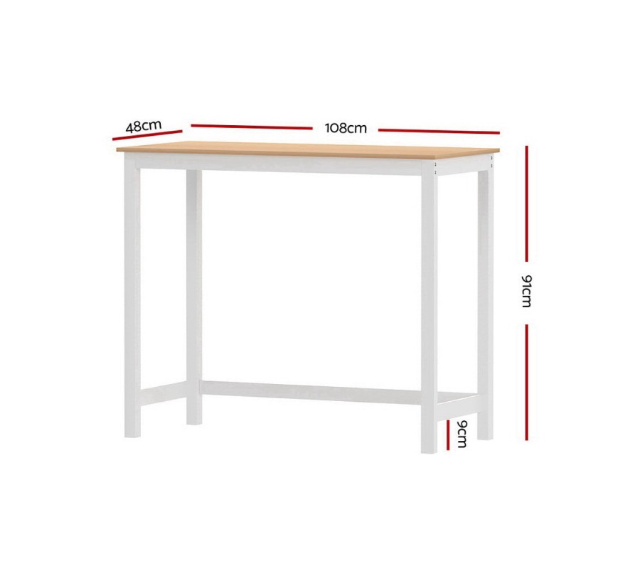 Mefunb Bar Table Ari Dining Desk High Solid Wood Kitchen Shelf Wooden White Cafe Mefunb Bar Table Ari Dining Desk High Solid Wood Kitchen Shelf Wooden White Cafe