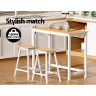 Mefunb Bar Table Ari Dining Desk High Solid Wood Kitchen Shelf Wooden White Cafe Mefunb Bar Table Ari Dining Desk High Solid Wood Kitchen Shelf Wooden White Cafe
