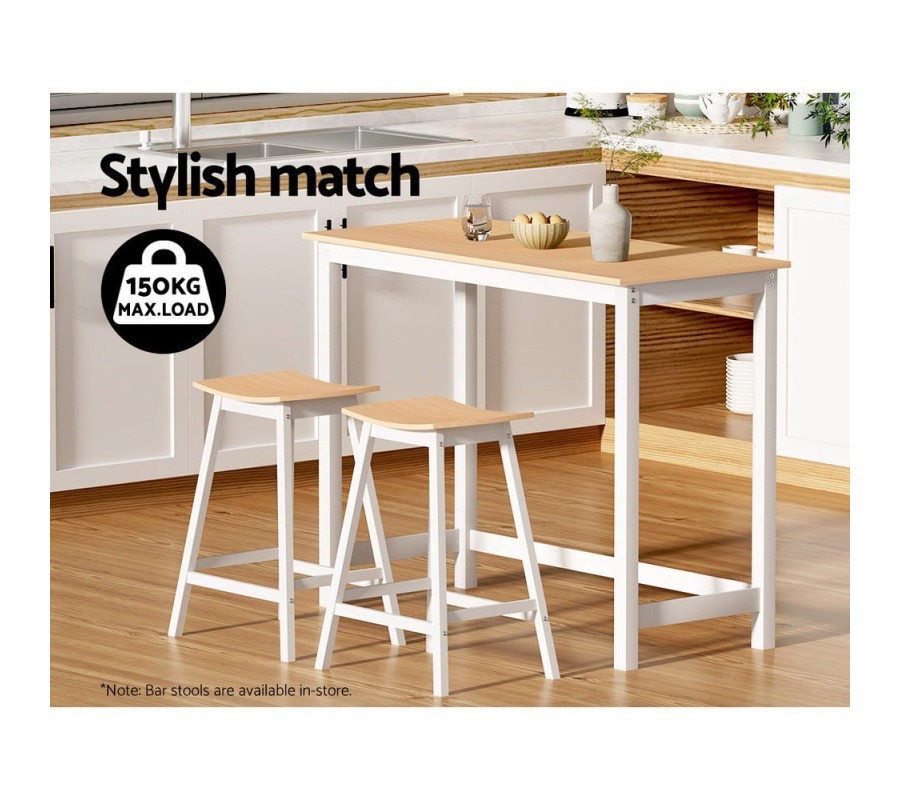 Mefunb Bar Table Ari Dining Desk High Solid Wood Kitchen Shelf Wooden White Cafe Mefunb Bar Table Ari Dining Desk High Solid Wood Kitchen Shelf Wooden White Cafe