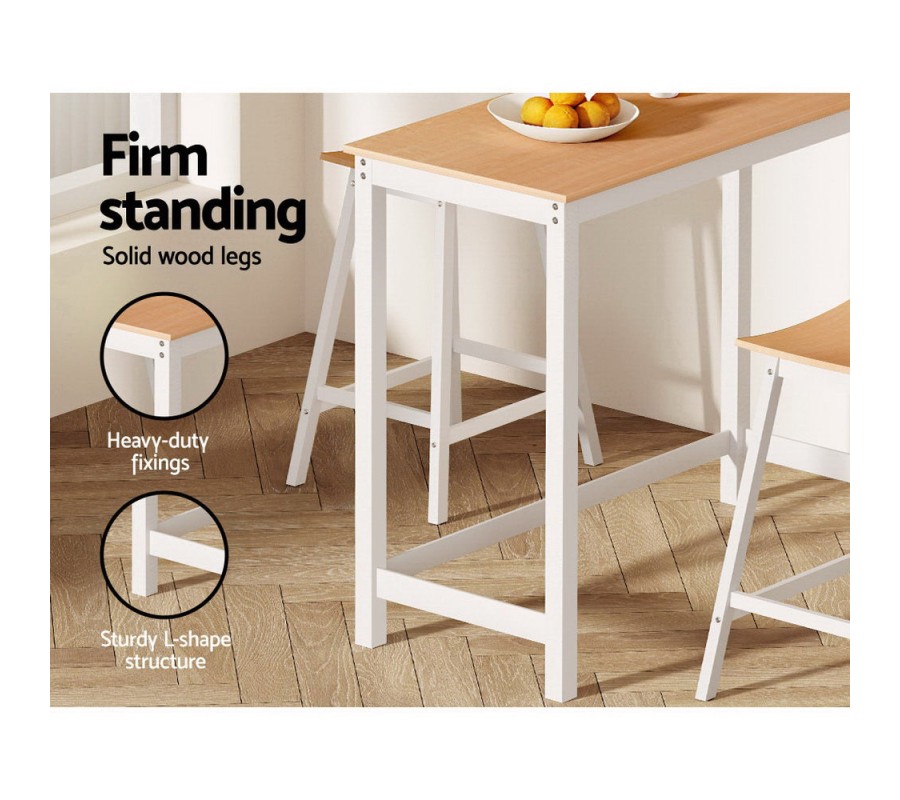 Mefunb Bar Table Ari Dining Desk High Solid Wood Kitchen Shelf Wooden White Cafe Mefunb Bar Table Ari Dining Desk High Solid Wood Kitchen Shelf Wooden White Cafe