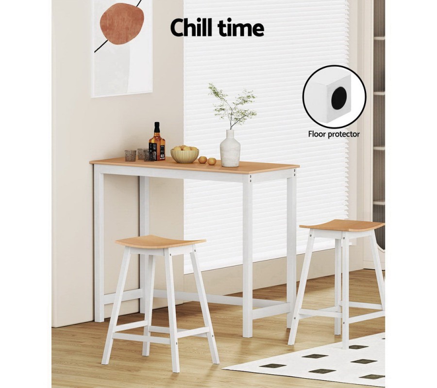 Mefunb Bar Table Ari Dining Desk High Solid Wood Kitchen Shelf Wooden White Cafe Mefunb Bar Table Ari Dining Desk High Solid Wood Kitchen Shelf Wooden White Cafe