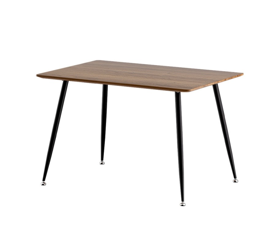 Mefunb Dining Table 4 Seater Kitchen Cafe Wooden Table Rectangular 120CM Mefunb Dining Table 4 Seater Kitchen Cafe Wooden Table Rectangular 120CM