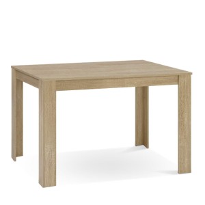 Mefunb Dining Table 4 Seater Wooden Kitchen Tables Oak 120cm Cafe Restaurant