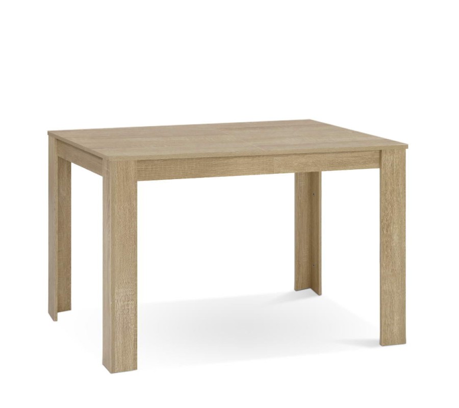 Mefunb Dining Table 4 Seater Wooden Kitchen Tables Oak 120cm Cafe Restaurant Mefunb Dining Table 4 Seater Wooden Kitchen Tables Oak 120cm Cafe Restaurant