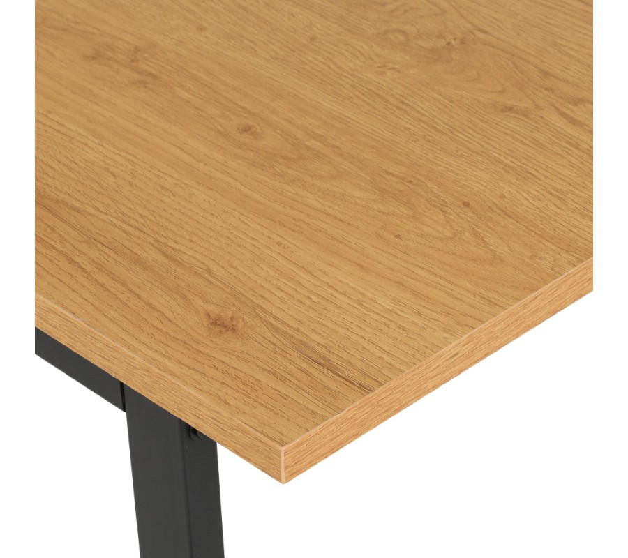Mefunb Dining Table 6 Seater Kitchen Cafe Rectangular Wooden Table 150CM Mefunb Dining Table 6 Seater Kitchen Cafe Rectangular Wooden Table 150CM