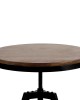 Mefunb Ferrum Adjustable Bar Table – Dark Brown and Black