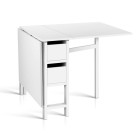 Mefunb Gateleg Dining Table – White Mefunb Gateleg Dining Table – White