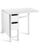 Mefunb Gateleg Dining Table – White