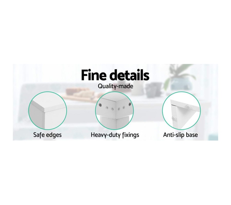 Mefunb Natu 120cm Dining Table – White Mefunb Natu 120cm Dining Table – White
