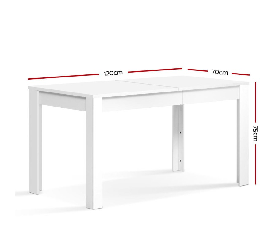 Mefunb Natu 120cm Dining Table – White Mefunb Natu 120cm Dining Table – White