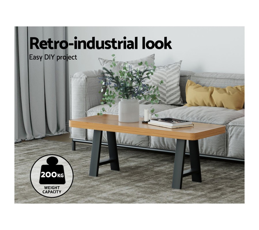 Mefunb Set of 2 Table Legs Coffee Dining Table Legs DIY Metal Leg 40X30cm Mefunb Set of 2 Table Legs Coffee Dining Table Legs DIY Metal Leg 40X30cm