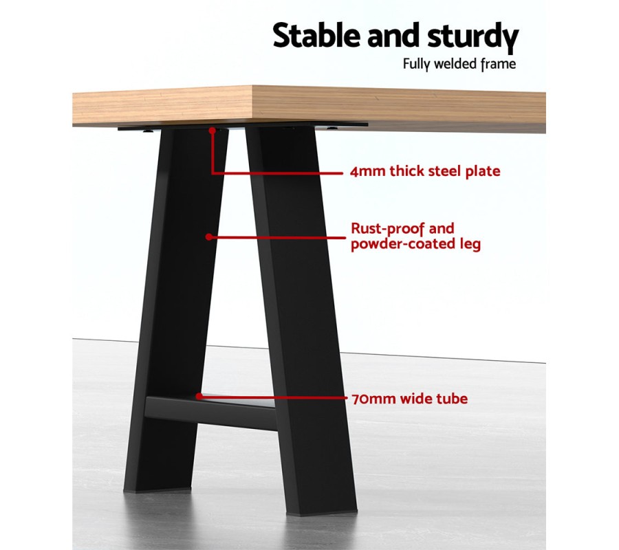 Mefunb Set of 2 Table Legs Coffee Dining Table Legs DIY Metal Leg 40X30cm Mefunb Set of 2 Table Legs Coffee Dining Table Legs DIY Metal Leg 40X30cm