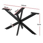 Mefunb Starburst Table Legs Coffee Dining Table Legs DIY Metal Leg 120X68cm Mefunb Starburst Table Legs Coffee Dining Table Legs DIY Metal Leg 120X68cm