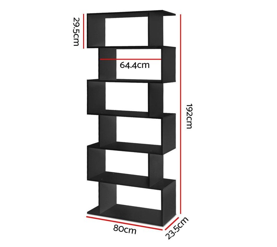 6 Tier Display Shelf – Black 6 Tier Display Shelf – Black