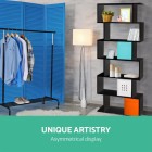 6 Tier Display Shelf – Black 6 Tier Display Shelf – Black