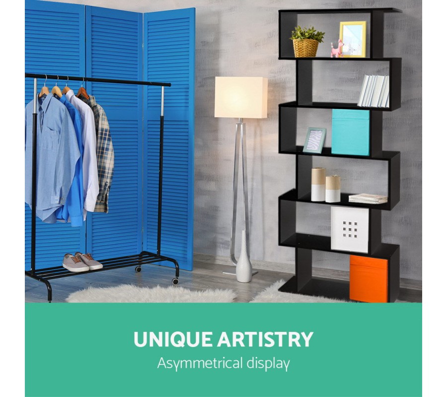 6 Tier Display Shelf – Black 6 Tier Display Shelf – Black