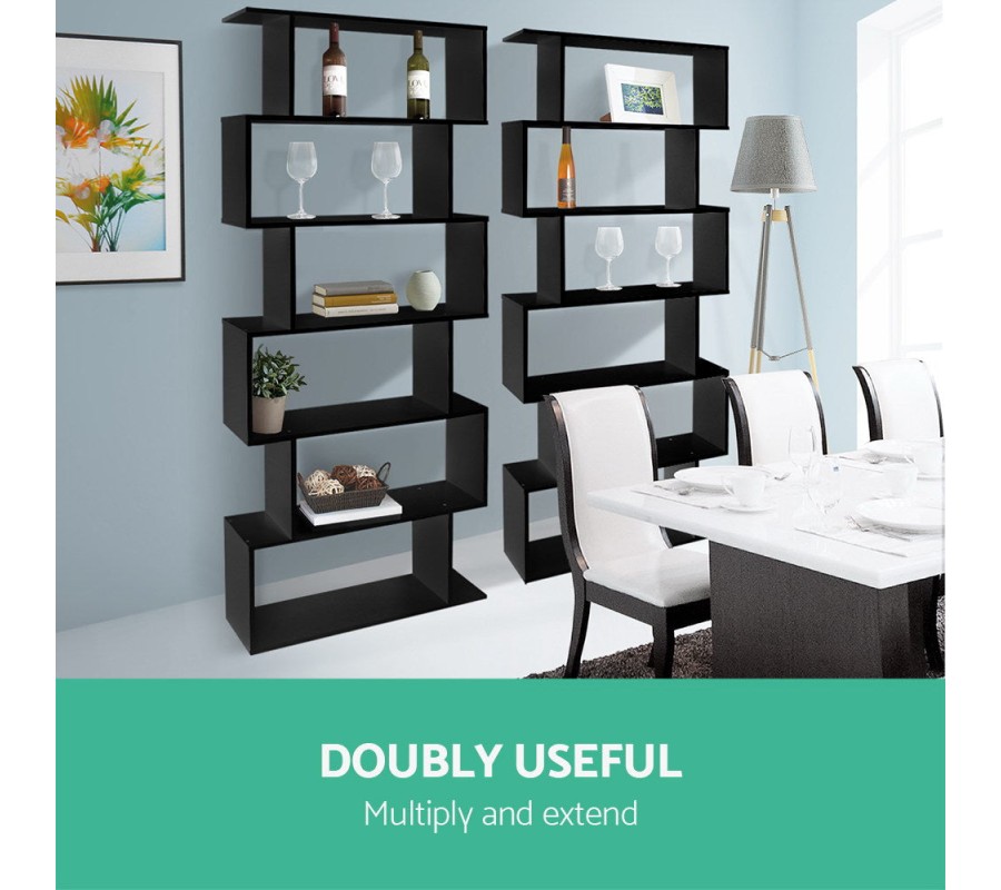 6 Tier Display Shelf – Black 6 Tier Display Shelf – Black