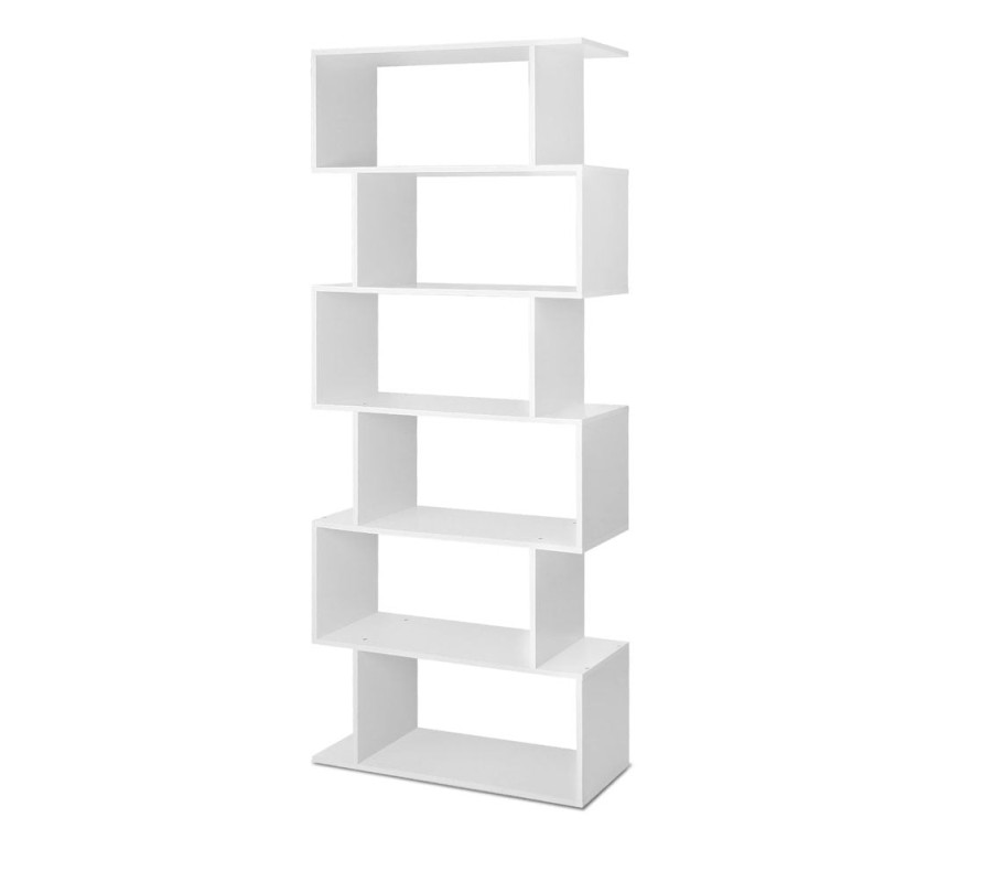6 Tier Display Shelf – White 6 Tier Display Shelf – White