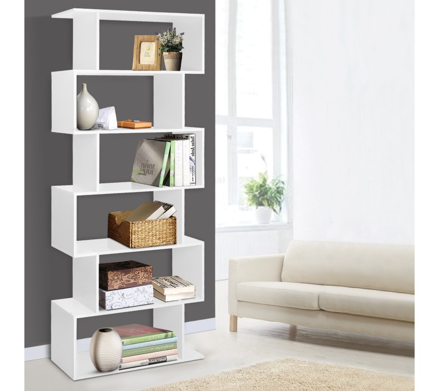 6 Tier Display Shelf – White 6 Tier Display Shelf – White