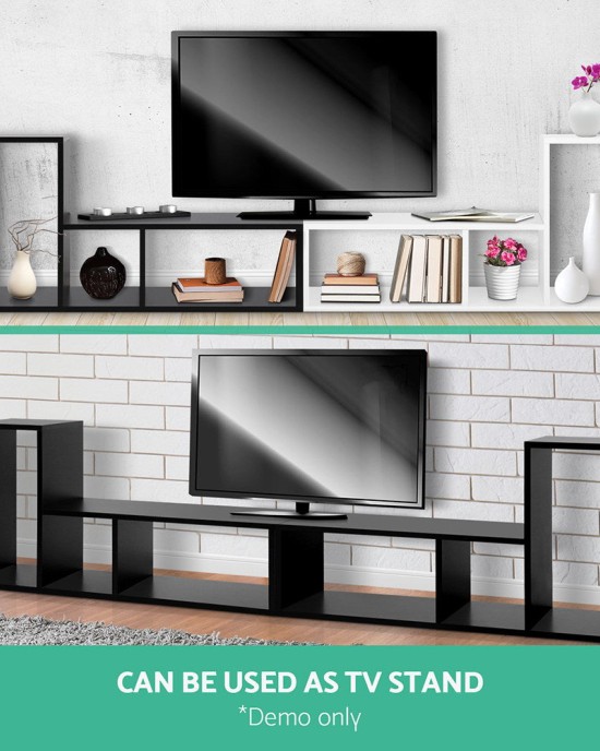 DIY L Shaped Display Shelf – Black