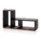 DIY L Shaped Display Shelf – Black DIY L Shaped Display Shelf – Black