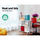 3 Tier Zig Zag Bookshelf – White 3 Tier Zig Zag Bookshelf – White