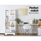 Display Shelf Bookcase Storage Cabinet Bookshelf Bookcase Home Office White Display Shelf Bookcase Storage Cabinet Bookshelf Bookcase Home Office White