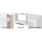Display Shelf Bookcase Storage Cabinet Bookshelf Bookcase Home Office White Display Shelf Bookcase Storage Cabinet Bookshelf Bookcase Home Office White