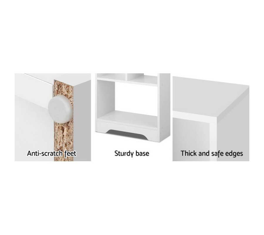 Display Shelf Bookcase Storage Cabinet Bookshelf Bookcase Home Office White Display Shelf Bookcase Storage Cabinet Bookshelf Bookcase Home Office White