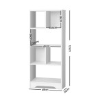 Display Shelf Bookcase Storage Cabinet Bookshelf Bookcase Home Office White Display Shelf Bookcase Storage Cabinet Bookshelf Bookcase Home Office White