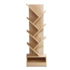 Display Shelf 7-Shelf Tree Bookshelf Book Storage Rack Bookcase Natural Display Shelf 7-Shelf Tree Bookshelf Book Storage Rack Bookcase Natural