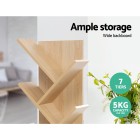 Display Shelf 7-Shelf Tree Bookshelf Book Storage Rack Bookcase Natural Display Shelf 7-Shelf Tree Bookshelf Book Storage Rack Bookcase Natural