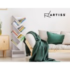 Display Shelf 7-Shelf Tree Bookshelf Book Storage Rack Bookcase White Display Shelf 7-Shelf Tree Bookshelf Book Storage Rack Bookcase White