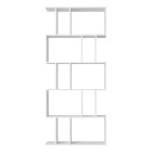 5 Tier Bookshelf Display Shelf CD Cabinet Bookcase Stand Storage White 5 Tier Bookshelf Display Shelf CD Cabinet Bookcase Stand Storage White