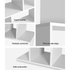 5 Tier Bookshelf Display Shelf CD Cabinet Bookcase Stand Storage White 5 Tier Bookshelf Display Shelf CD Cabinet Bookcase Stand Storage White