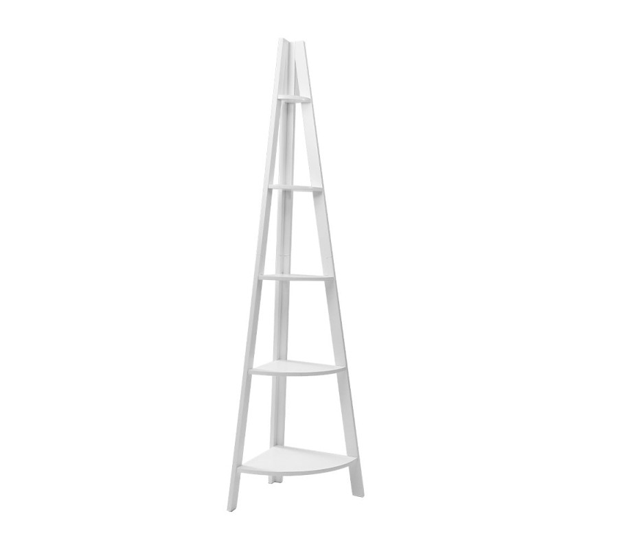 5 Tier Corner Ladder Display Shelf Home Storage Plant Stand Bookshelf 5 Tier Corner Ladder Display Shelf Home Storage Plant Stand Bookshelf