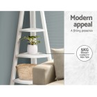 5 Tier Corner Ladder Display Shelf Home Storage Plant Stand Bookshelf 5 Tier Corner Ladder Display Shelf Home Storage Plant Stand Bookshelf