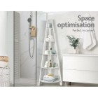5 Tier Corner Ladder Display Shelf Home Storage Plant Stand Bookshelf 5 Tier Corner Ladder Display Shelf Home Storage Plant Stand Bookshelf