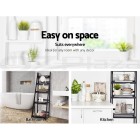 Display Shelf 5 Tier Wooden Ladder Stand Storage Book Shelves Rack Coffee Display Shelf 5 Tier Wooden Ladder Stand Storage Book Shelves Rack Coffee