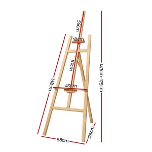 Painting Easel Stand Wedding Wooden Easels Tripod Shop Art Display 175cm