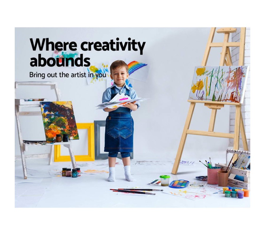 Painting Easel Stand Wedding Wooden Easels Tripod Shop Art Display 175cm Painting Easel Stand Wedding Wooden Easels Tripod Shop Art Display 175cm