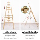 Painting Easel Stand Wedding Wooden Easels Tripod Shop Art Display 175cm Painting Easel Stand Wedding Wooden Easels Tripod Shop Art Display 175cm