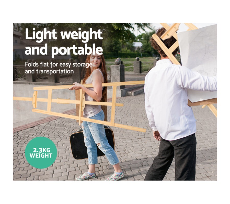 Painting Easel Stand Wedding Wooden Easels Tripod Shop Art Display 175cm Painting Easel Stand Wedding Wooden Easels Tripod Shop Art Display 175cm