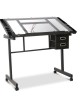 Adjustable Drawing Desk – Black and Grey