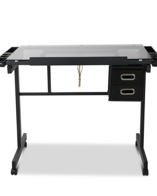 Adjustable Drawing Desk – Black and Grey