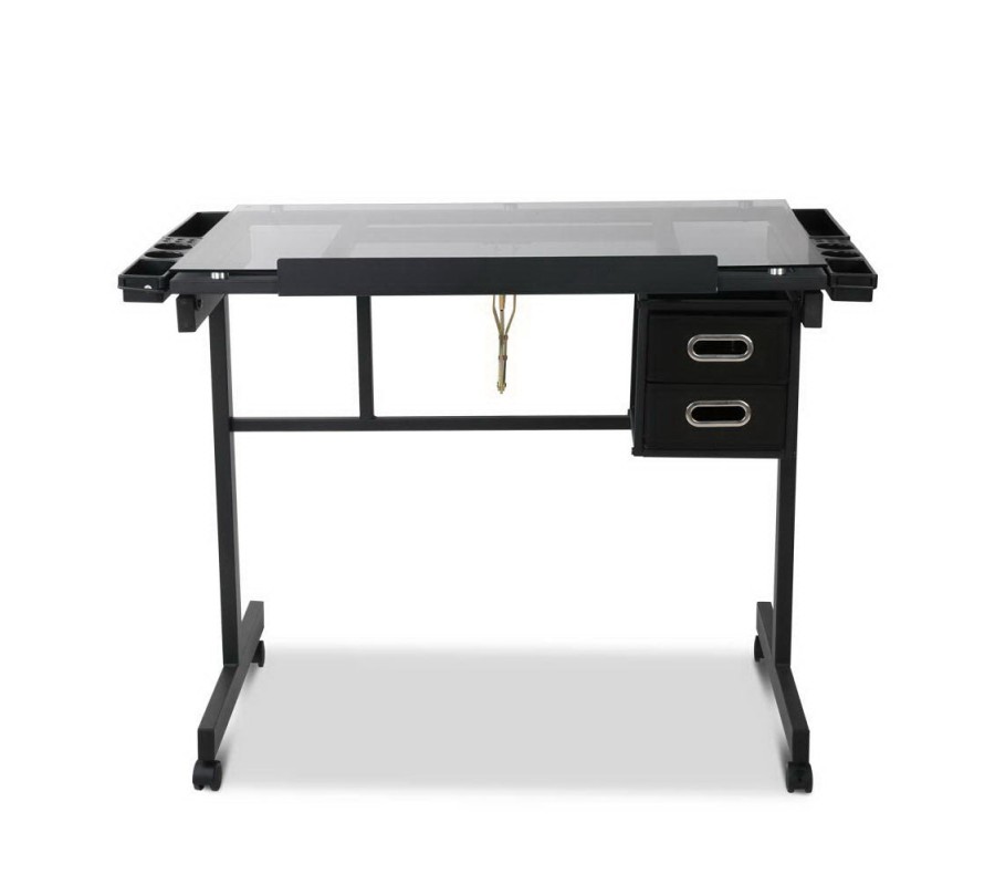 Adjustable Drawing Desk – Black and Grey Adjustable Drawing Desk – Black and Grey