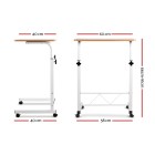 Laptop Table Desk Portable – Light Wood Laptop Table Desk Portable – Light Wood