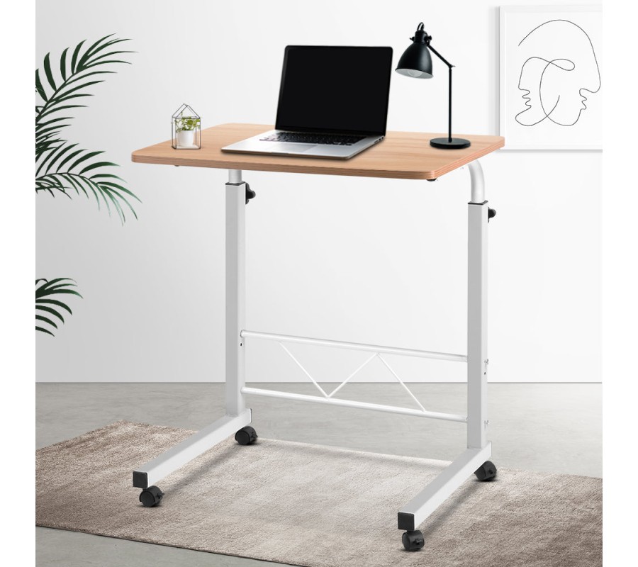 Laptop Table Desk Portable – Light Wood Laptop Table Desk Portable – Light Wood