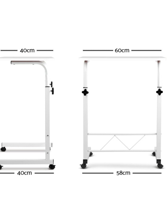 Laptop Table Desk Portable – White