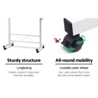 Portable Mobile Laptop Desk Notebook Computer Height Adjustable Table Sit Stand Study Office Work White Portable Mobile Laptop Desk Notebook Computer Height Adjustable Table Sit Stand Study Office Work White